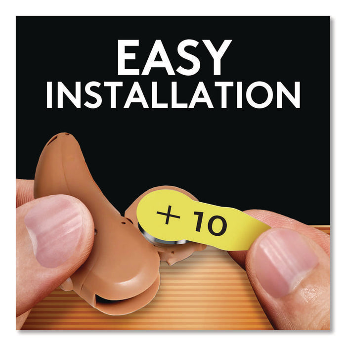 Hearing Aid Battery, #10, 16/Pack