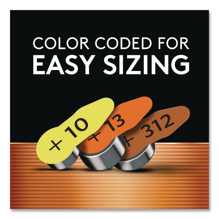 Hearing Aid Battery, #13, 8/Pack