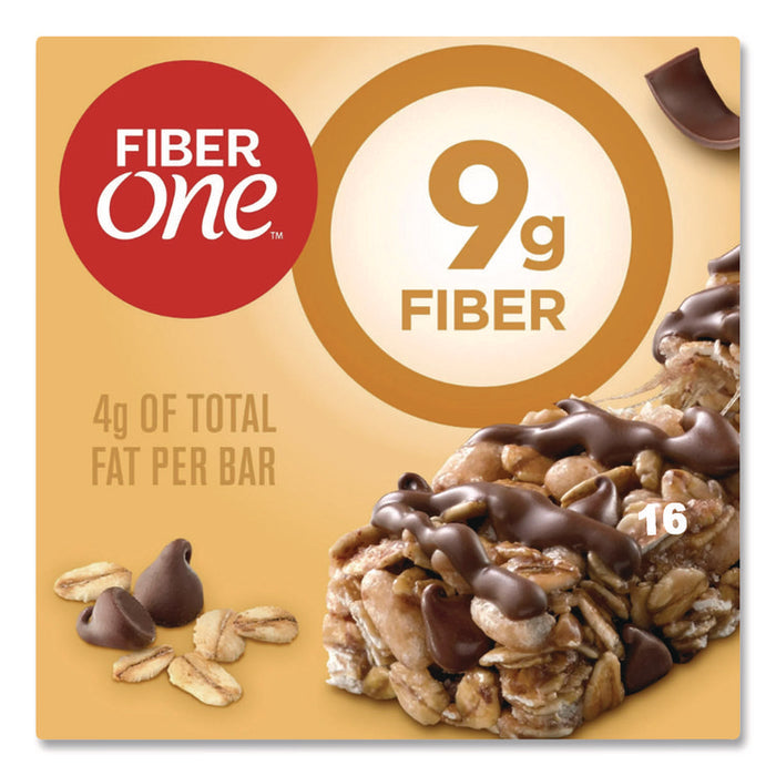 Chewy Bars, Oats and Chocolate, 1.4 oz Bar, 16/Box