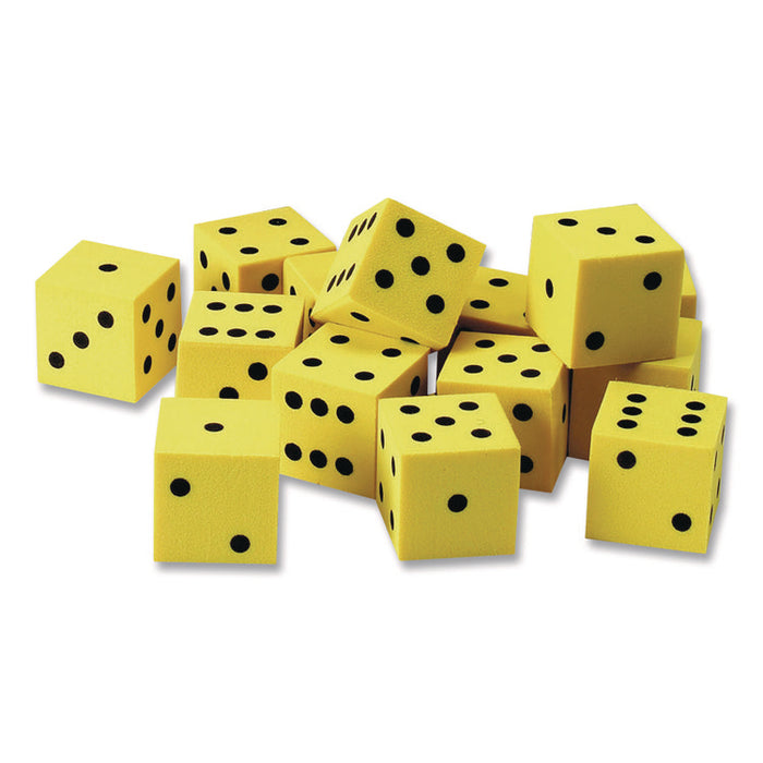 Soft Foam Dot Dice, Grades Pre-K to 1, 200 Pieces
