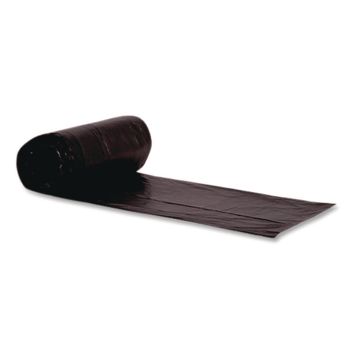 Linear Low-Density Can Liners, 96 gal, 2 mil, 57" x 75", Black, 50/Carton