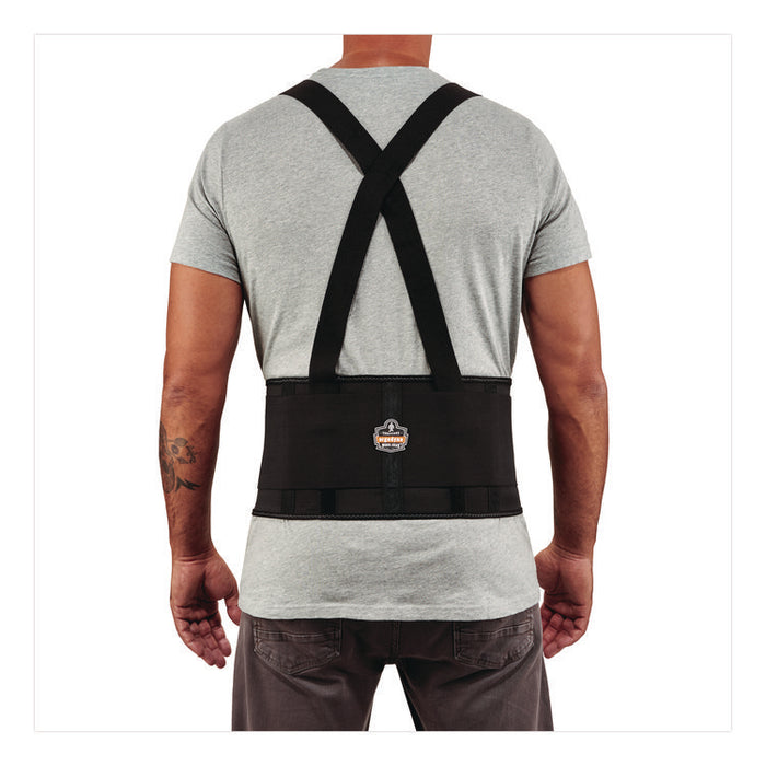 ProFlex 1650 Economy Elastic Back Support Brace, Small, 25" to 30" Waist, Black