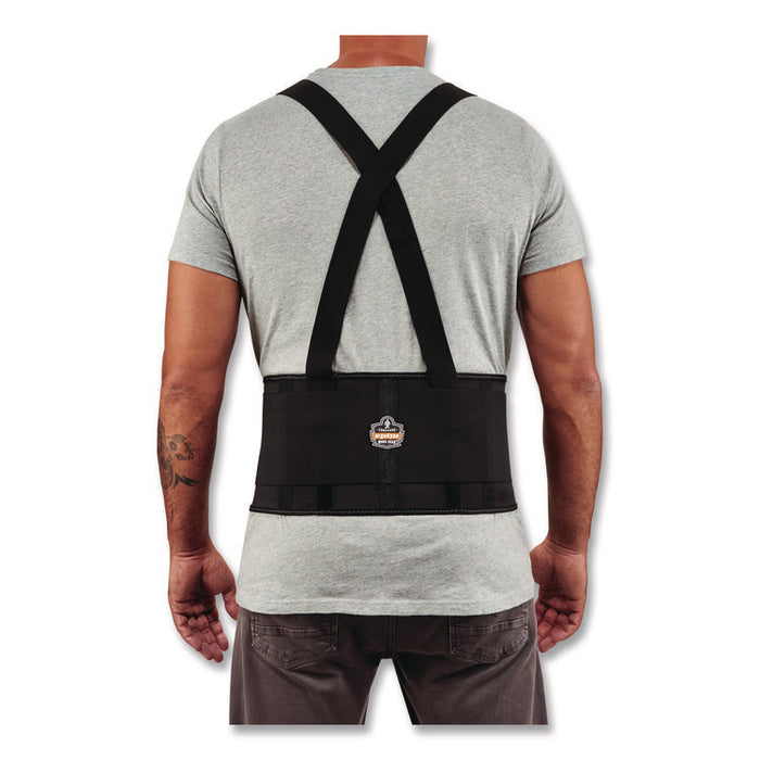 ProFlex 1650 Economy Elastic Back Support Brace, X-Large, 38" to 42" Waist, Black