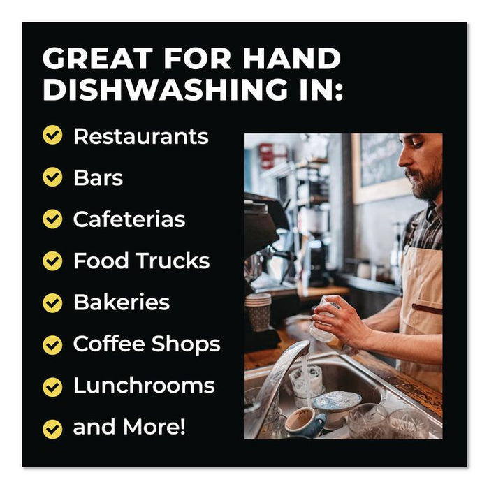 Pro Dish Soap, Sparkling Citrus Scent, 1 gal Bottle, 4/Carton
