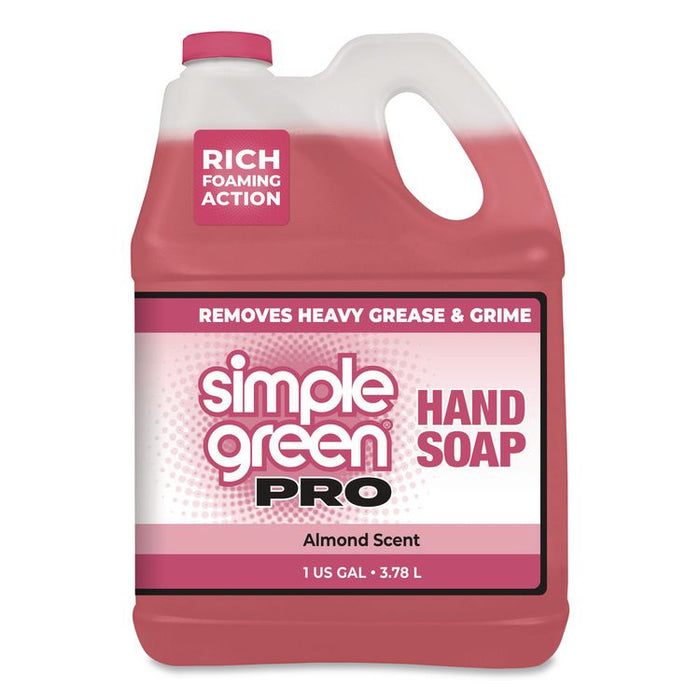 Pro Hand Soap, Almond Scent, 1 gal Bottle, 4/Carton