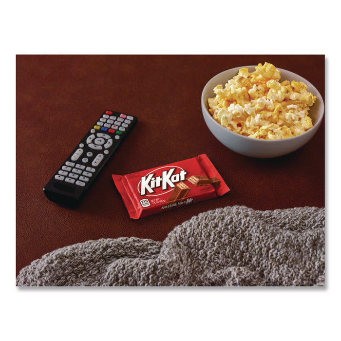 Wafer Bar with Milk Chocolate, 1.5 oz Bar, 36 Bars/Box