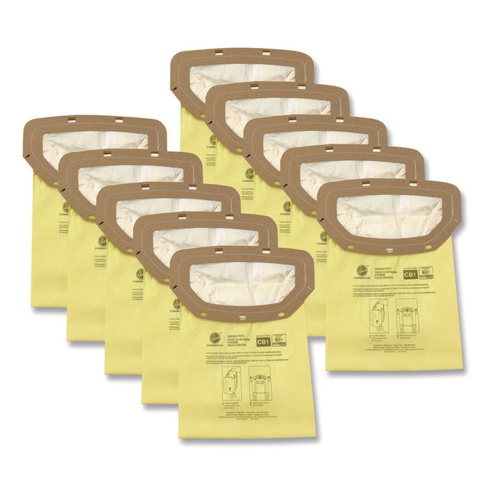 Disposable Open Mouth Vacuum Bags, Allergen CB1, 10/Pack