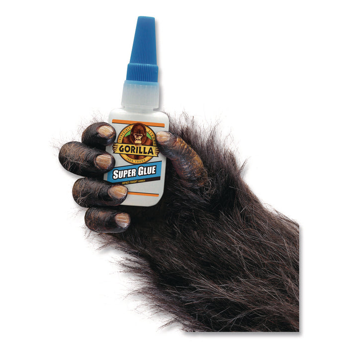 Super Glue, 0.53 oz Bottle, Dries Clear