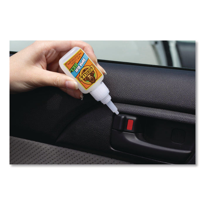 Super Glue Gel, 0.88 oz, Dries Clear