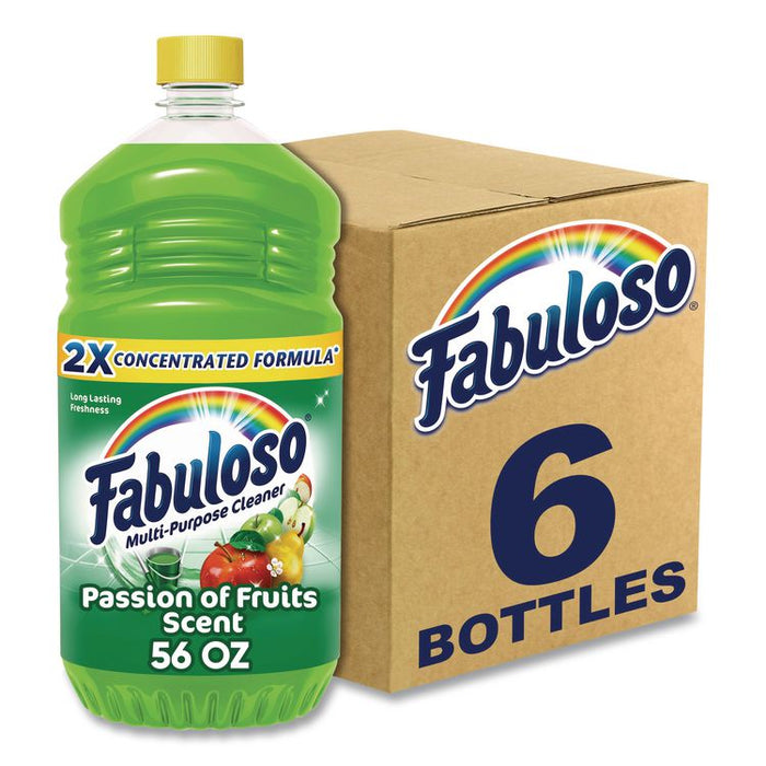 Multi-use Cleaner, Passion Fruit Scent, 56 oz, Bottle, 6/Carton