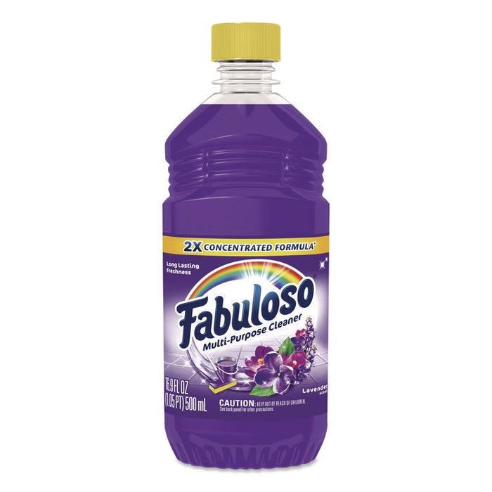 Multi-Use Cleaner, Lavender Scent, 16.9 oz Bottle, 24/Carton