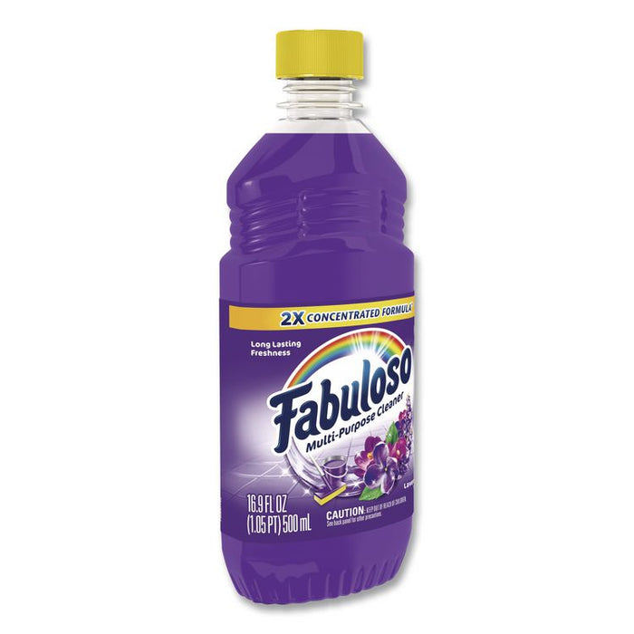 Multi-Use Cleaner, Lavender Scent, 16.9 oz Bottle, 24/Carton