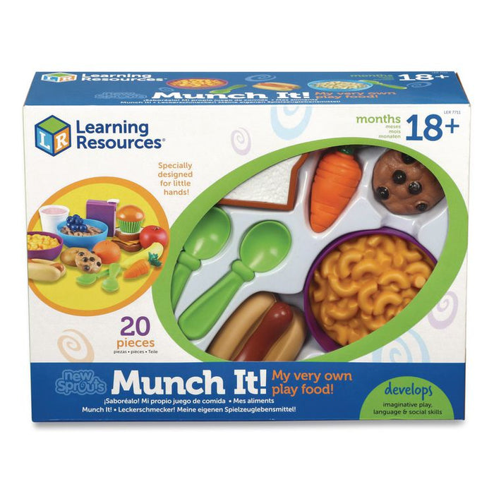 New Sprouts Munch It! Food Set, Pre-K to K, 20 Pieces