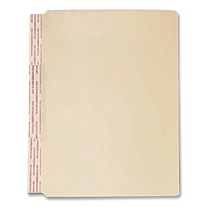 Standard Side-Flap Classification Folder Dividers, Fasteners, Letter Size, Manila, 100/Box