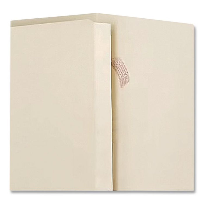 Standard Side-Flap Classification Folder Dividers, Fasteners, Letter Size, Manila, 100/Box
