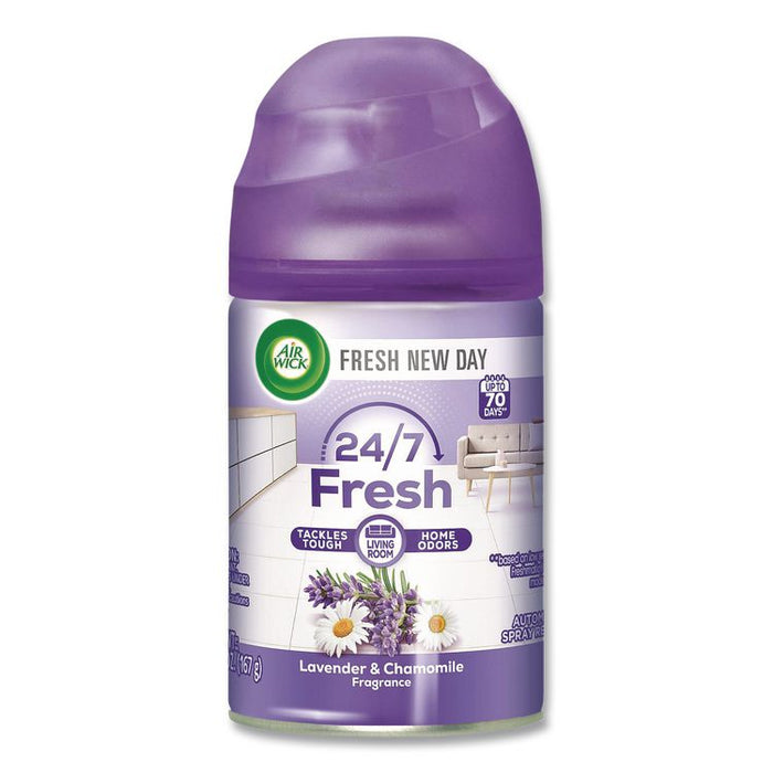 Freshmatic Ultra Automatic Spray Refill, Lavender and Chamomile, 5.89 oz Aerosol Spray, 6/Carton