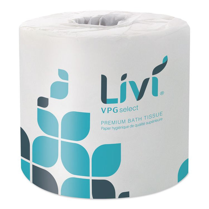 Bath Tissue, Septic Safe, 2-Ply, White, 500 Sheets/Roll, 80 Rolls/Carton