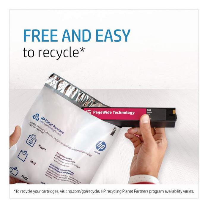 HP 970XL, (CN625AM) High-Yield Black Original Ink Cartridge