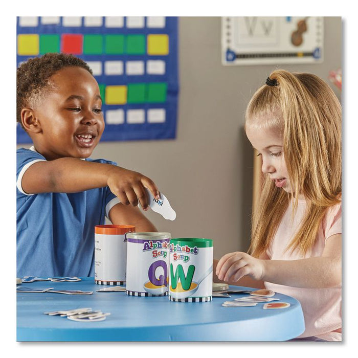 Alphabet Soup Sorters, Pre-K to K, 208 Pieces