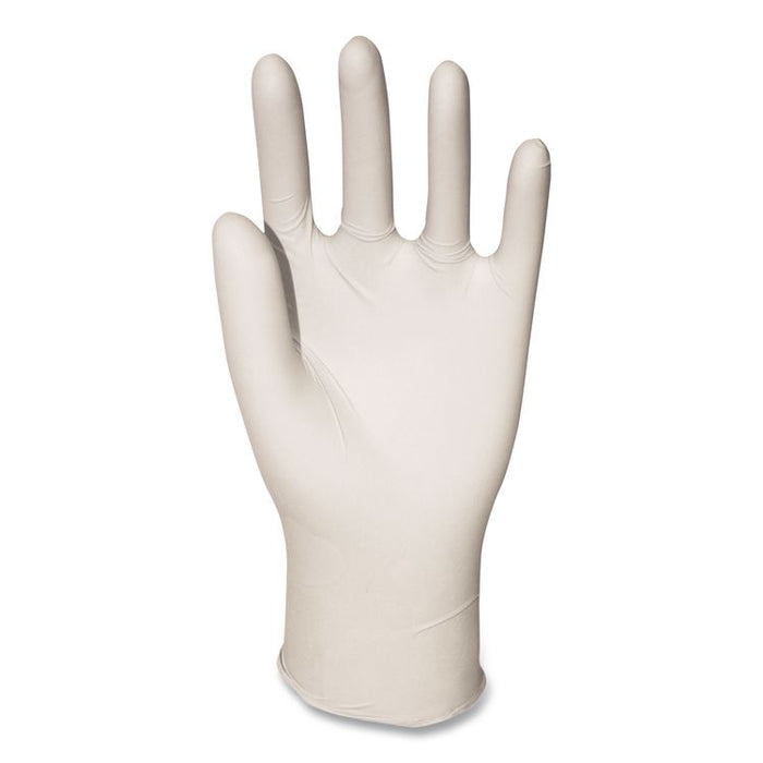 Powder-Free Synthetic Vinyl Gloves, Medium, 4 mil Thick, 9.5" Long, Beige, 100/Box
