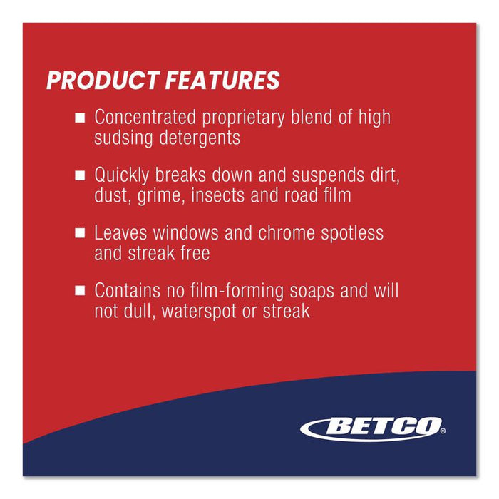CTW501 Car and Truck Wash, Lemon Scent, 1 gal Bottle, 4/Carton
