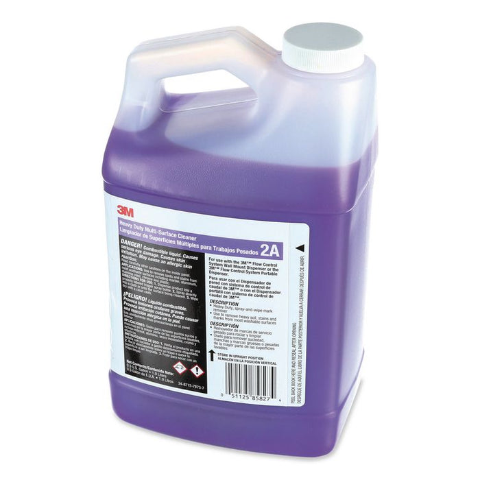 Heavy-Duty Multi-Surface Cleaner Concentrate, Citrus Scent, 0.5 gal Bottle, 4/Carton