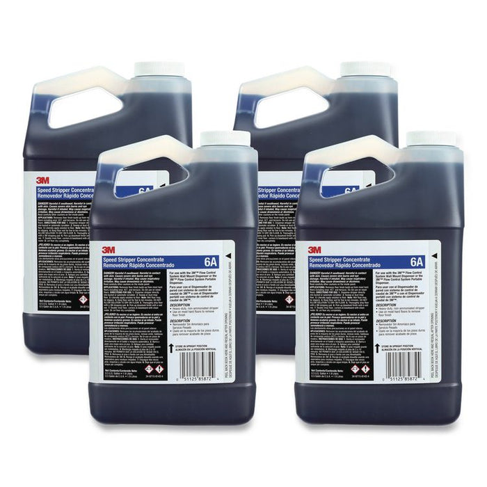 Speed Stripper Concentrate 6A, 0.5 gal Bottle, 4/Carton