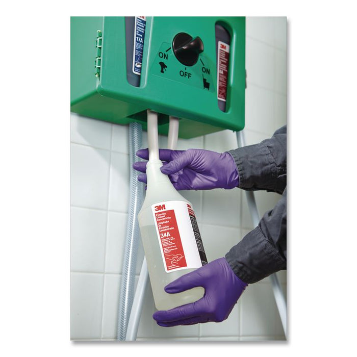 HB Quat Disinfectant Cleaner Concentrate, Unscented, For Flow Control System and Twist 'n Fill System, 1 gal Bottle