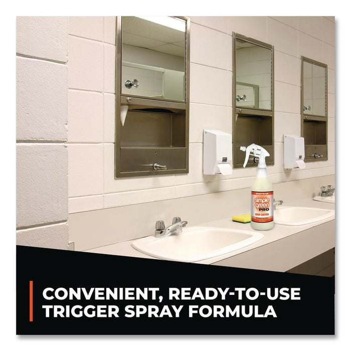 Pro Odor Control Ready-To-Use, Herbal, 32 oz Spray Bottle, 12/Carton