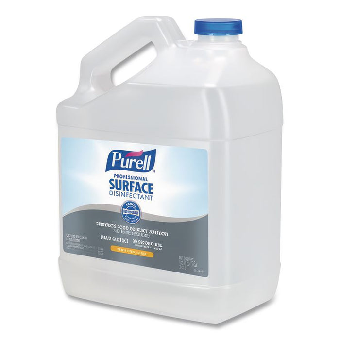Professional Surface Disinfectant, Fresh Citrus Scent 1 gal Bottle,  4/Carton
