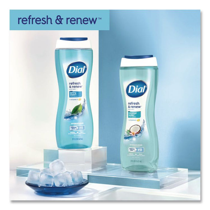 Body Wash, Spring Water Scent, 16 oz, 6/Carton