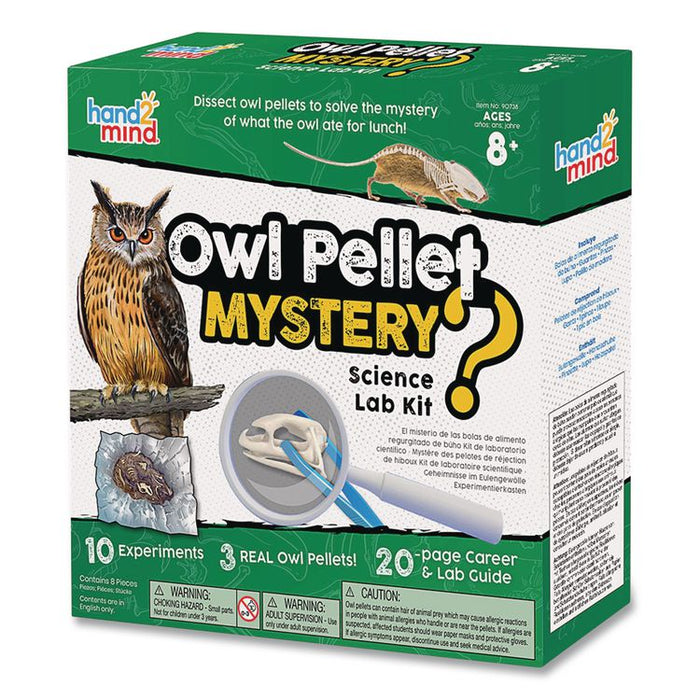 Owl Pellet Mystery Science Lab Kit, Grades 3 to 8