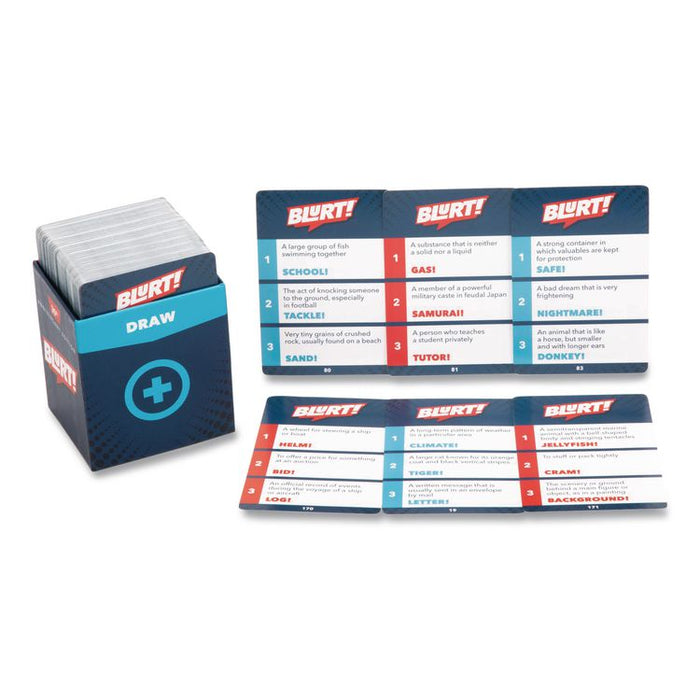 BLURT! Memory and Problem Solving Game, 3 to 6 Players, Ages 7 and Up, 207 Pieces