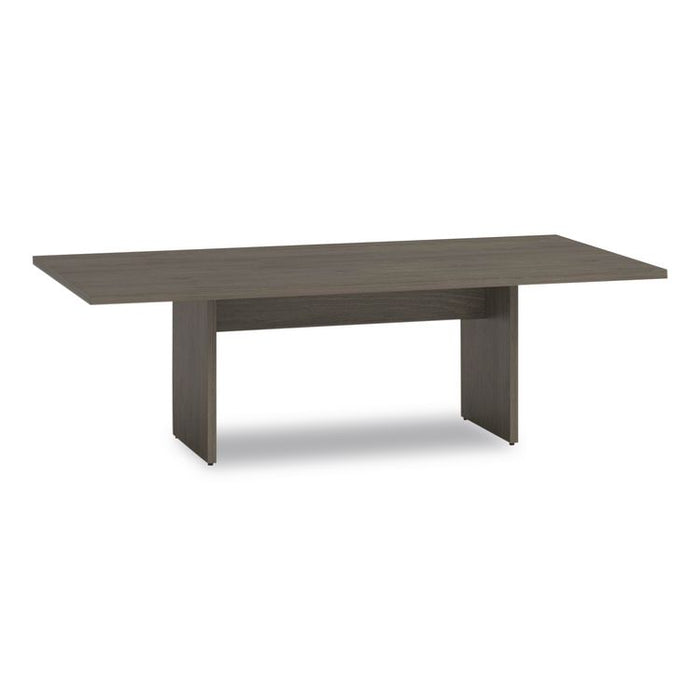 Alera Seville 96" Wide Conference Table Base, 50w x 22d x 28h, Walnut