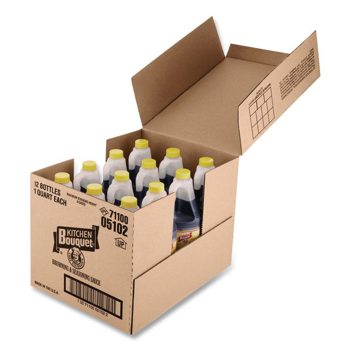 Browning and Seasoning Sauce, Savory, 32 oz Bottle, 12/Carton