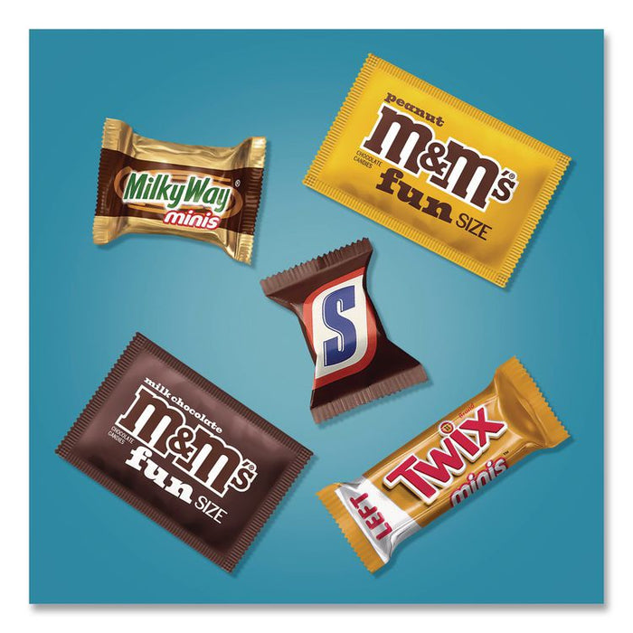 Assortment Milk Chocolate/Mar's Chocolate Favorites, 30.22 oz Bag and 62.6 oz Bag/Carton