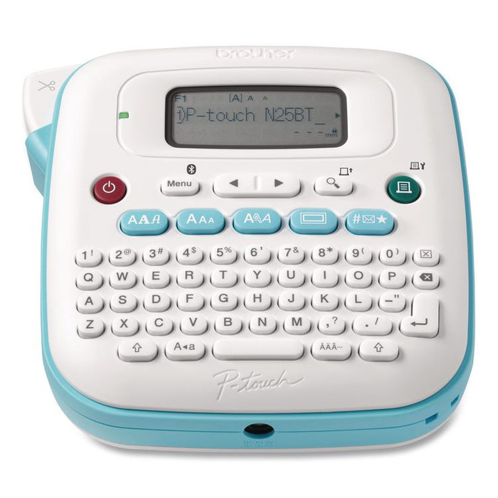 P-Touch PT-N25BT Personal Connected Label Maker, 2 Lines, 6 x 6 x 2.9