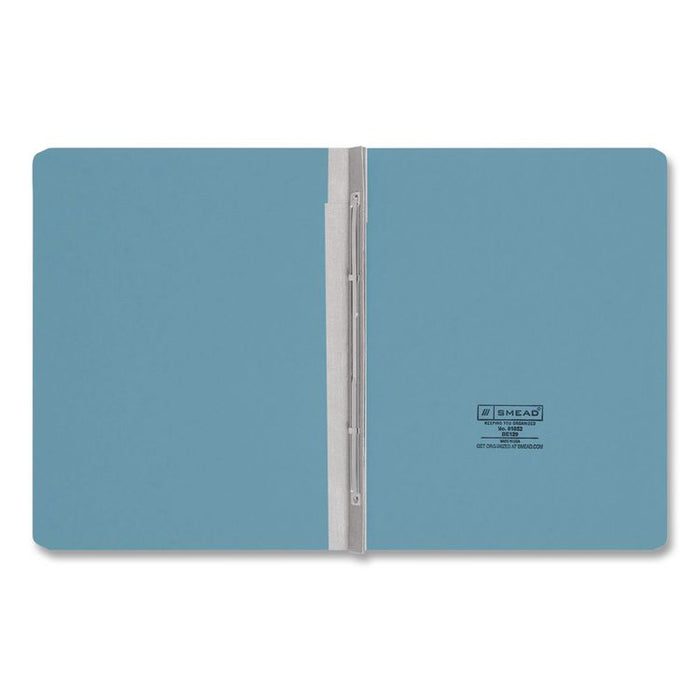 Prong Fastener Premium Pressboard Report Cover, Two-Piece Prong Fastener, 3" Capacity, 8.5 x 11, Blue/Blue