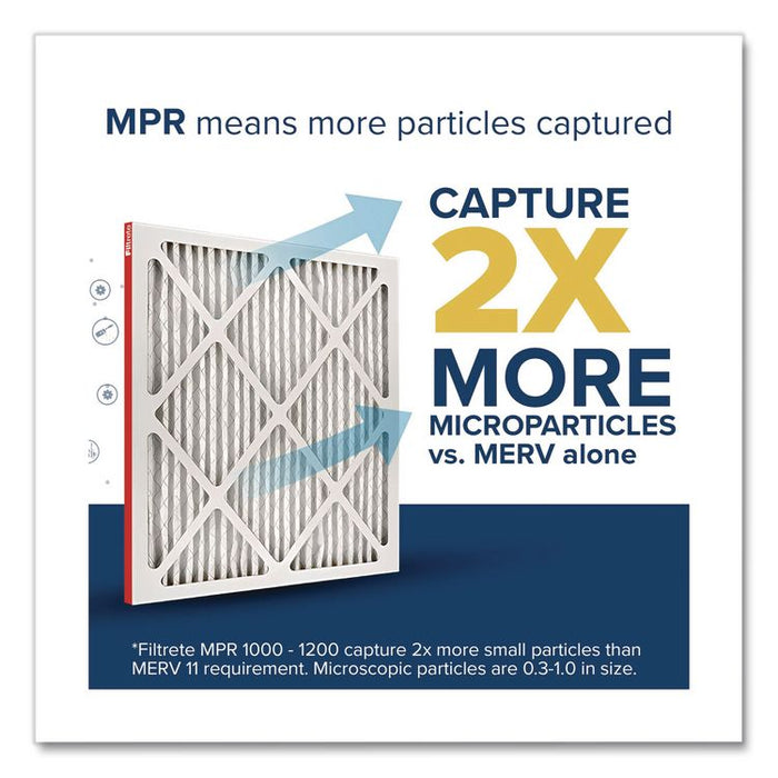 Allergen Defense Air Filter, MERV 11, MPR 1000, 20 x 25