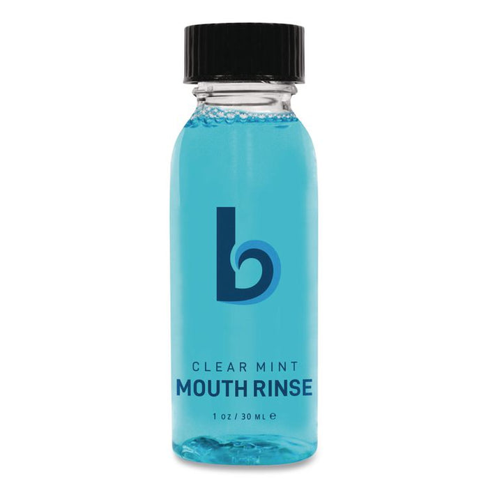 Mouth Rinse, Mint Flavor, 30 mL Bottle, 180/Carton
