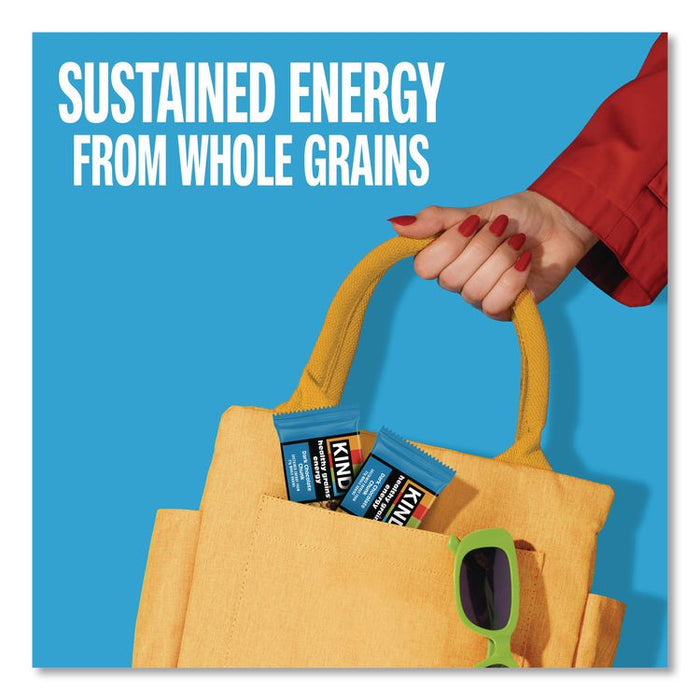 Healthy Grains Energy Dark Chocolate Chunk Bars, 1.4 oz Bar, 10/Box