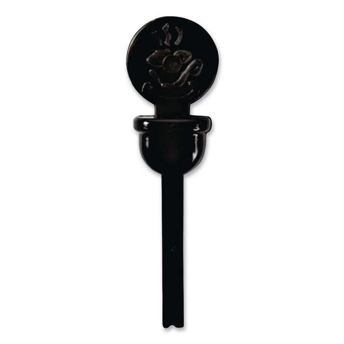Beverage Plugs, 2", Black, 2,000/Carton