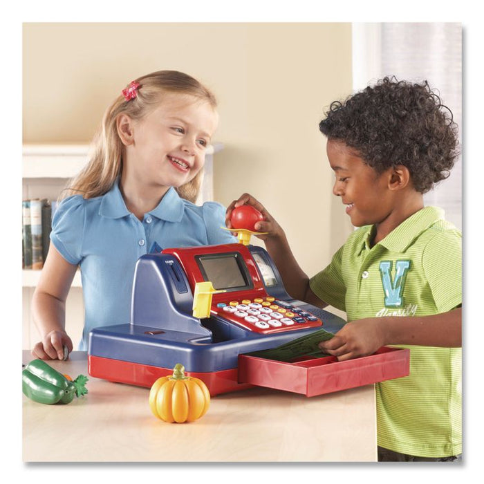 Teaching Cash Register, Pre-K to K, 73 Pieces