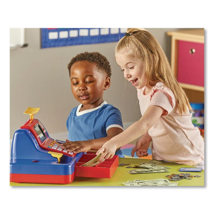 Teaching Cash Register, Pre-K to K, 73 Pieces