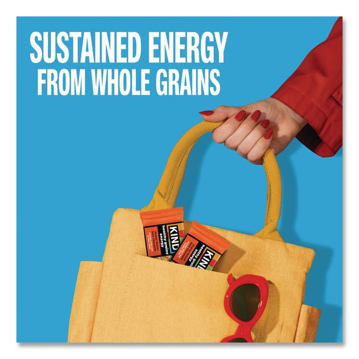 Healthy Grains Energy Peanut Butter Dark Chocolate Bars, 1.4 oz Bar, 10/Box