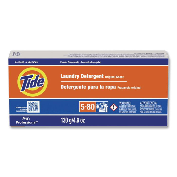 Laundry Detergent Powder, HE Compatible, Original Scent, 4 Loads, 4.6 oz Box, 14/Carton