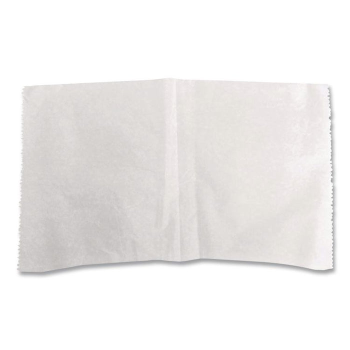 MarketWax Interfolded Dry Wax Deli Paper, 10.75 x 8, White, 500/Box, 12 Boxes/Carton