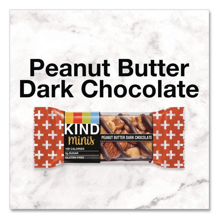 Minis Peanut Butter Dark Chocolate and Dark Chocolate Cherry Cashew Variety Pack, 0.74 oz Bar, 20/Box