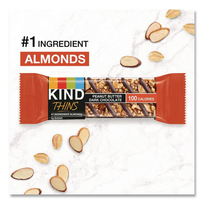 Thins Peanut Butter Dark Chocolate and Dark Chocolate Cherry Cashew Variety Pack, 0.74 oz Bar, 20/Box