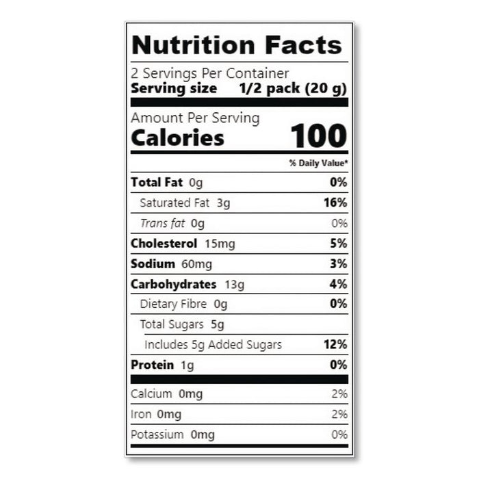 Shortbread Cookies, 2/Pack, 24 Packs/Box